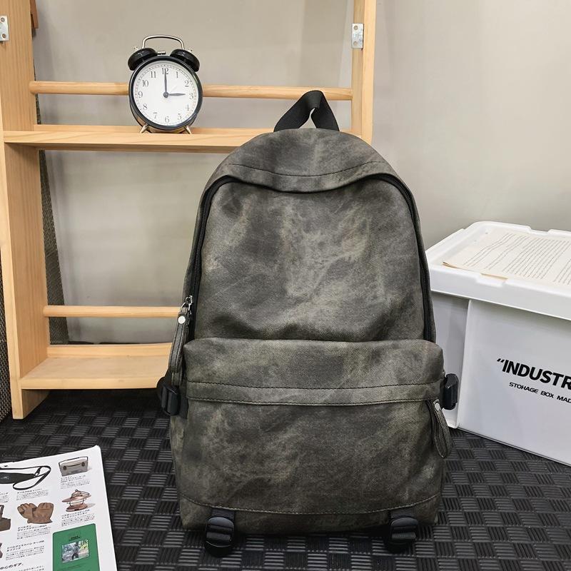 

Spring fashion new trendy unisex student schoolbag trendy Korean version large capacity leisure travel versatile backpack