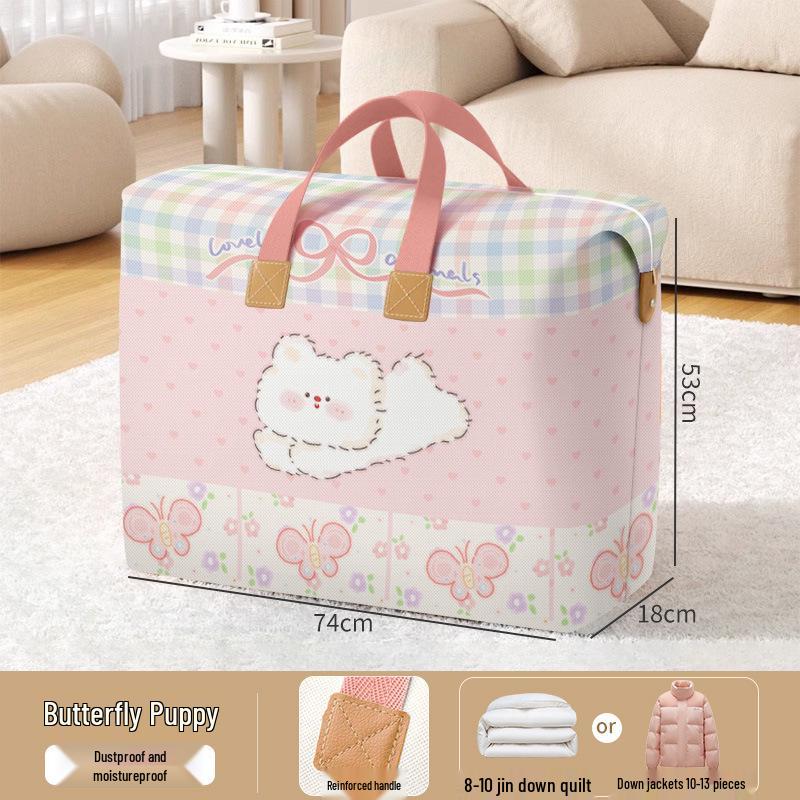 

New Student Quilt Storage Bag for Clothes, Cotton Quilts, and Down Jackets Durable - Large Capacity