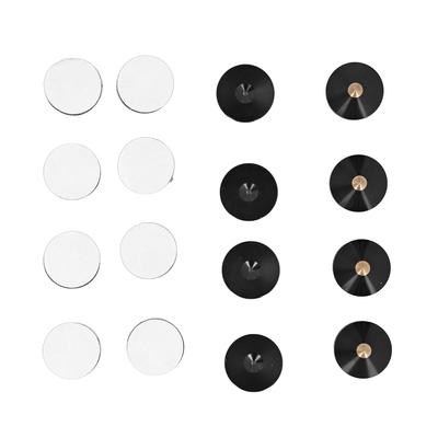 4 Set Speaker Spikes Floor Protector Metal Speaker Isolation Stand Feet Pad for Home