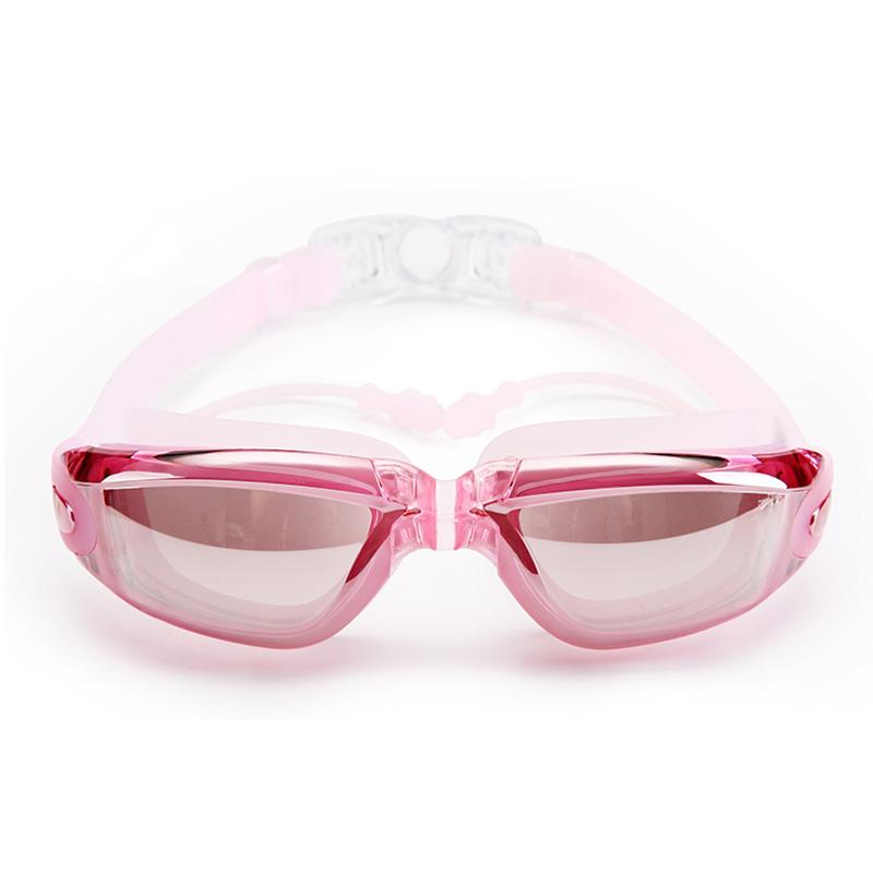 Ochelari de înot pentru miopie pentru adulți bărbați femei, ochelari de competiție, dopuri de urechi, ochelari profesionali pentru piscină, anti-aburire, optici, impermeabili, ochelari de protecție