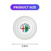 1/2/4Pcs Luminous Shock Absorber Car Door Silicone Anti Shock Pad For Alfa Romeo Giulia Stelvio Junior Tonale 33 Stradale 4C Giu