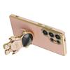For Samsung Galaxy S25 Ultra Case Electroplating Soft TPU Phone Cover with Astronaut Hidden Kickstand