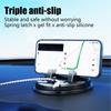 Universal Dashboard Car Phone Holder With 360 Degree Adjustable Phone Mount For Car Dash Anti-Slip Pad Mat Phone Holder