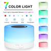 500ML Household Humidifier Essential Oil Diffuser with 7-Color LED Light Aroma Diffuser Cool Mist