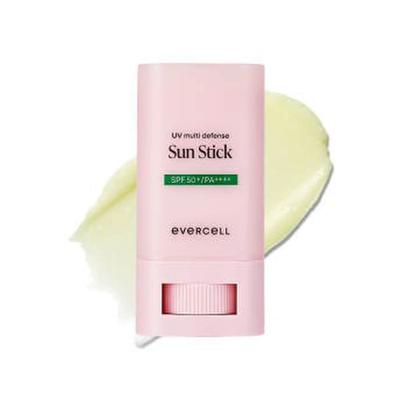 Evercell UV Multi Defense Sun Stick 18ml Tè Biologico Soft Sun Stick Coltura di Cellule Staminali SPF50+
