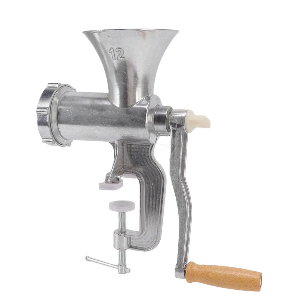 Manuelle Fleischmühle aus Aluminiumlegierung Multifunktionale Haushaltsklemmen-Handmühle mit langem Griff