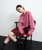 CGP (Women) V-Neck Striped Knit_Pink