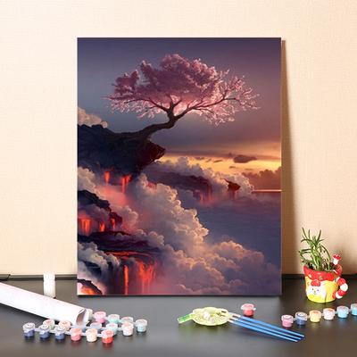 DIY Painting By Numbers Digital Oil Painting Hobbies Oil Painting Home Decoration Visual Arts Numbers Oil Painting Numbers Painting