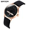 Sanda Universal Luxury Quartz Waterproof Watch for Business and Commuting - High-End Couple's Wristwatch