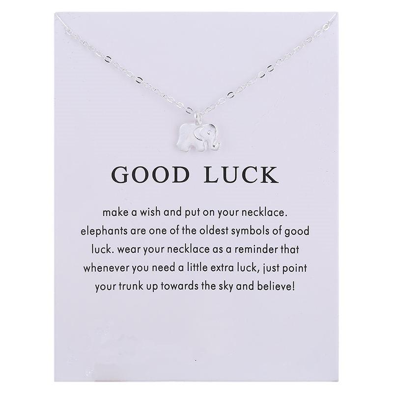 Unicorn Sunflower Lotus Pearl Elephant Alloy Necklace