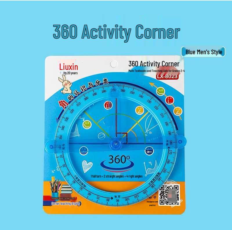 Магнитный Геометрический Демонстратор: Математические пособия для 4 класса - Набор углов параллелограмма и треугольника