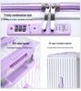 2026 Multifunctional 24-inch Durable Trolley Case with Combination Lock for Students' Travel