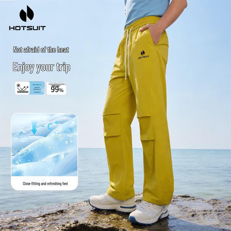

HOTSUIT Men s Straight-Leg Quick-Dry Casual Outdoor Pants M