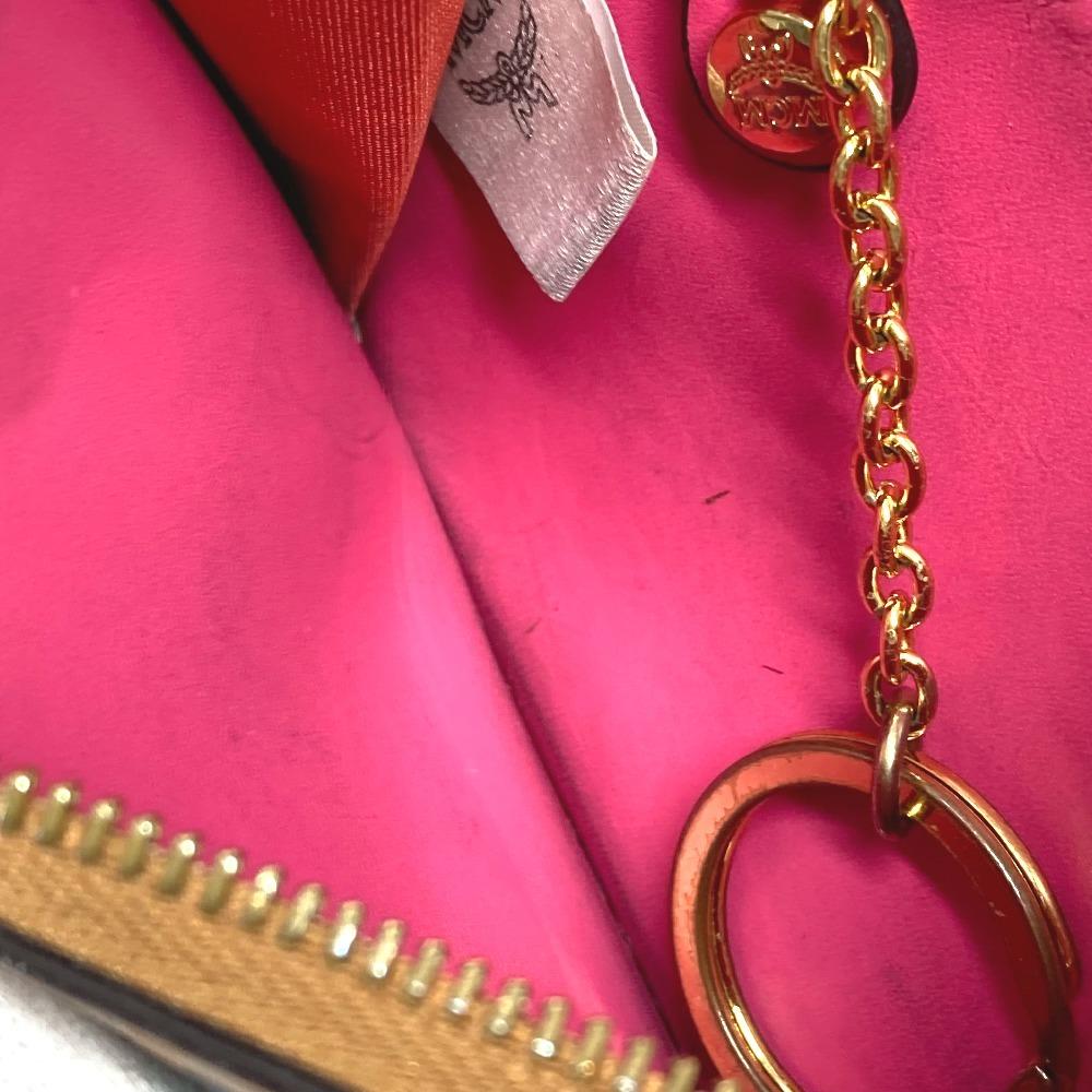 MCM Vicetos logo Wallet Coin Compartment with key ring coin purse