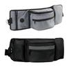 Dogs Training Pouch for Running Walking with Treat Bag Puppy Outdoor Training Bag Portable Bum Bag Pet Dogs Travel Gear  Gray