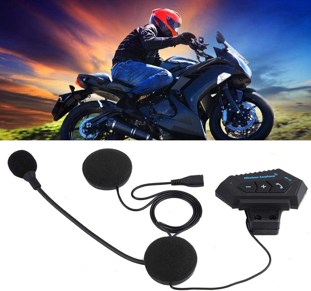 2023 Motocyklová BT 5.0 helma Headset Bezdrátová sada pro hands-free volání Stereo Anti-interference Vodotěsný hudební přehrávač Reproduktor