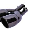 Exhaust Pipe Double Outlet Exquisite Workmanship Stainless Steel Curved Exhaust Pipe Tail Muffler Tip for Car