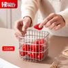 HPMILY 304 Stainless Steel Kitchen Storage Basket