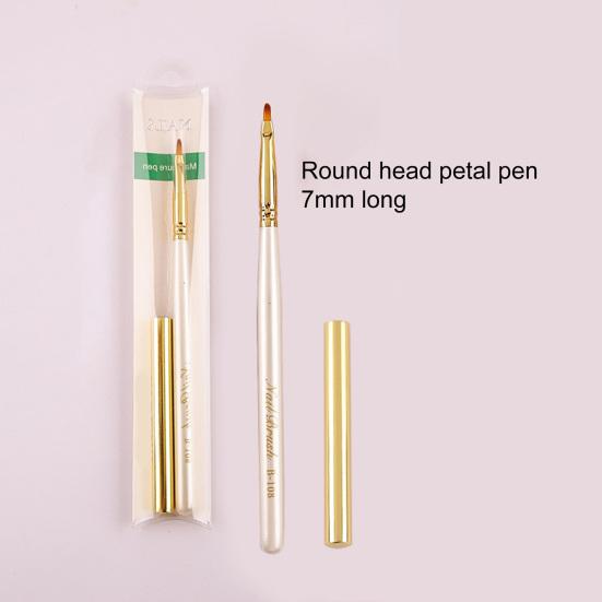Odolné pero na zdobení nehtů Neodlupující se, opakovaně použitelné DIY