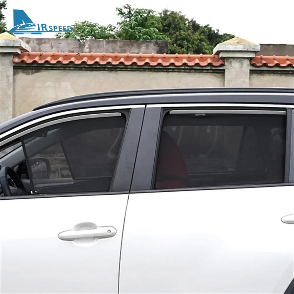 BYD Atto 3 2022-2024 Magnetic Car Window Sunshade Umbrella – Front Windshield and Rear Window Anti-UV Portable Sun Screen