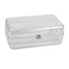 Cosmetic Storage   Box with Clear Lid Dustproof Cosmetic Storage Jewelry Display Boxes for Bedroom