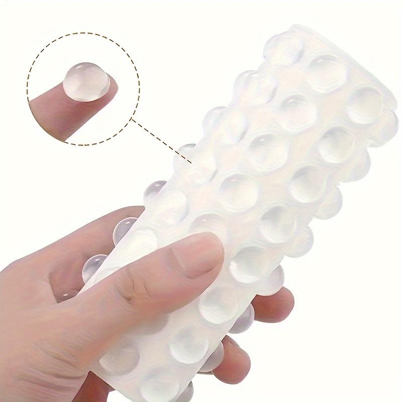

100/200pcs Self Adhesive Silicone Pads, Clear Anti Scratch Bumpers for Furniture, Non Slip Cushioning Protector for Cabinet Door армія зелений колір