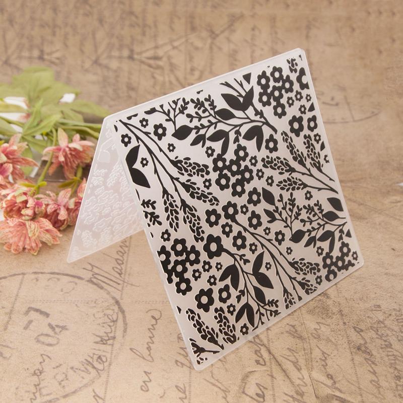 15X15cm Embossing Folders for Card Making Embossing Stencil Template DIY Plastic Paper Card Decorating Mold for Scrapbook