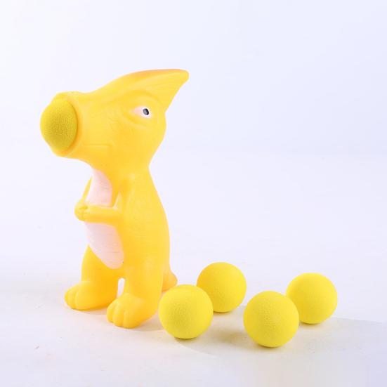 Dinosaur Popper Toy Kids Stress Relief Ball Shooter Emotion Releasing Bright