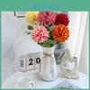 Pinnata Simulated Dahlia Flower Bouquet Artificial Chrysanthemum Decor For