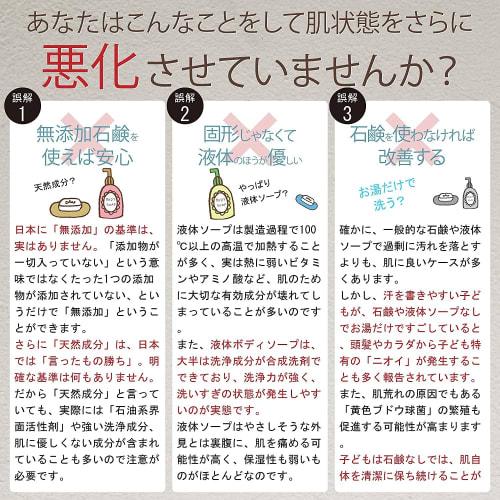 Nico Soap (Set of 2) Nico Soap Foaming, Additive-Free Body Soap, Moisturizing Baby Soap