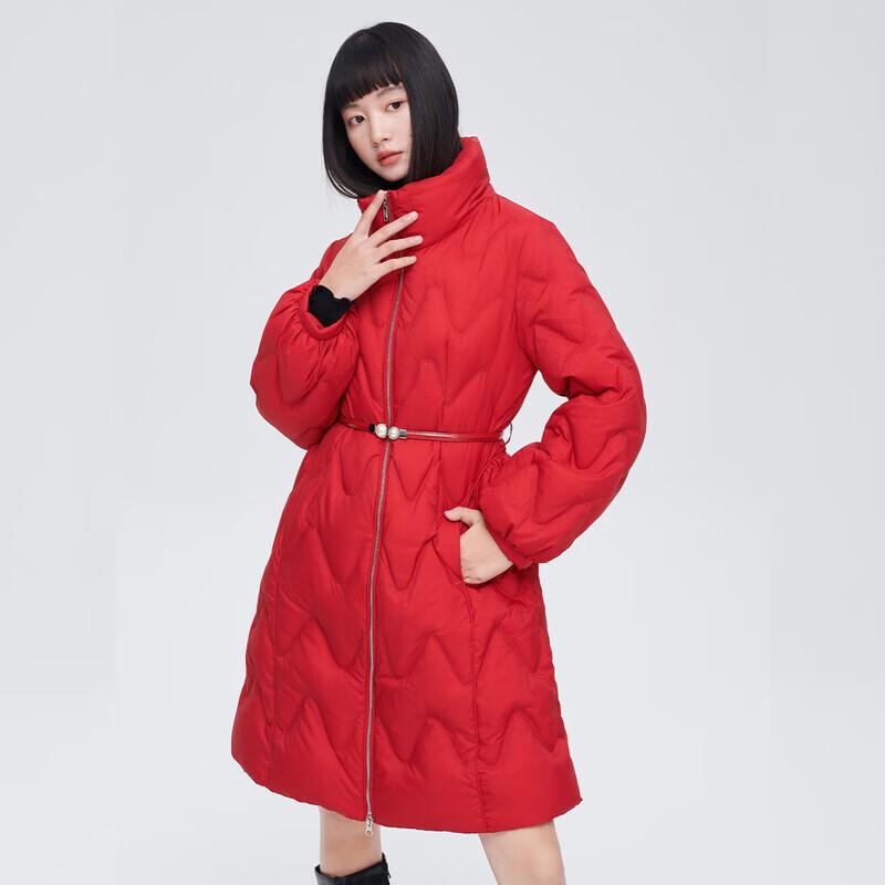 

Ailaiyi 2025 Women s Design Leather Waist Down Jacket XL 170