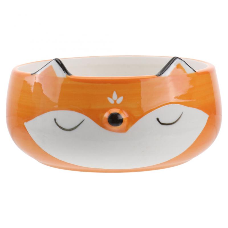 1pc Salad Bowl Soup Bowls Child Ceramics Fruit Tray Cartoon