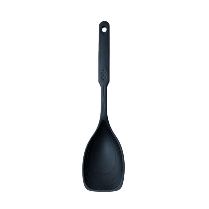 2026 Multi-functional High-Temperature Silicone Spatula & Spoon Duo for Stir-frying & Serving