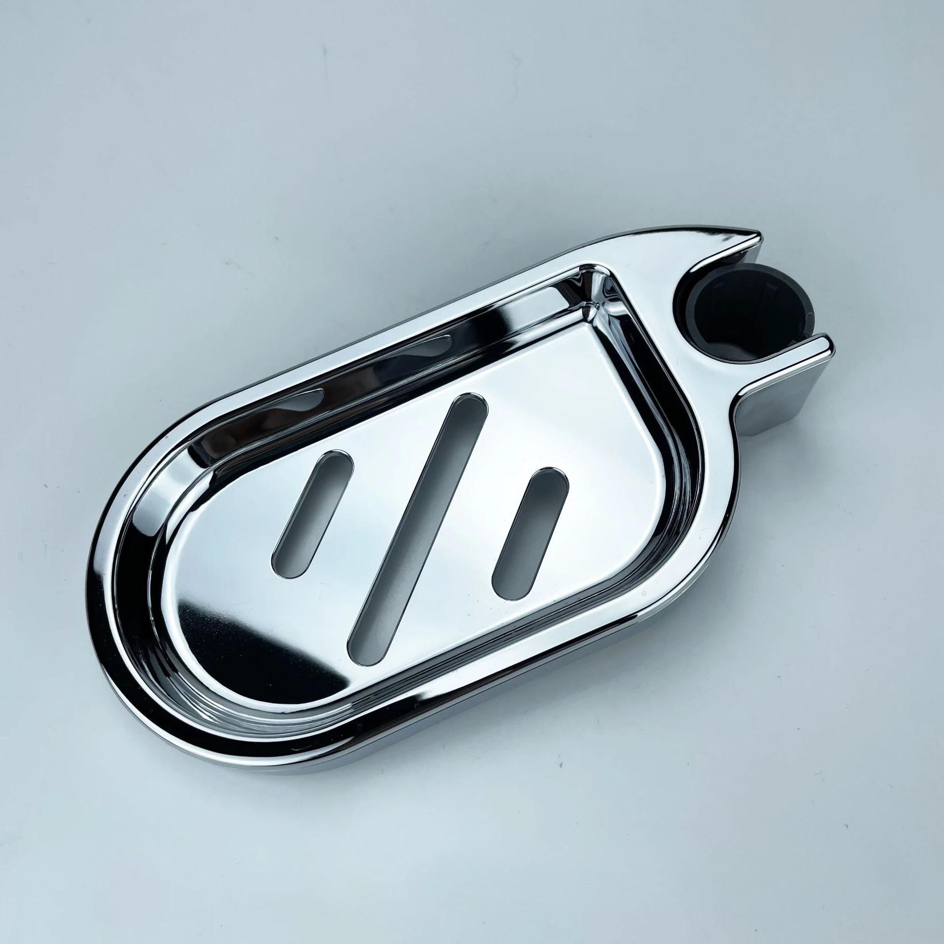 

Пластиковая душевая штанга 24/25 мм, мыльница-контейнер, держатель для мыла, штанга для душа, скользящая штанга, ABS, хром, для скользящей штанги, поддон для ванной