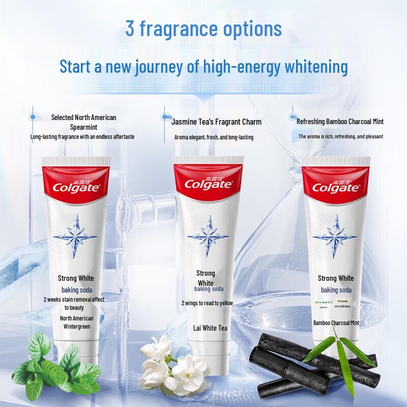 Colgate Baking Soda Bamboo Charcoal Mint Whitening Toothpaste