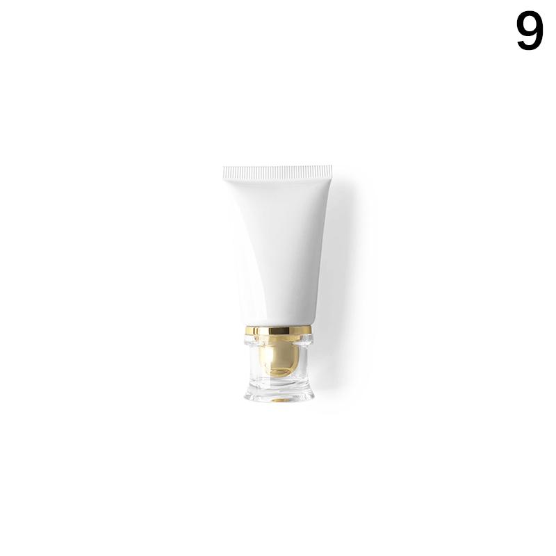 White 30G Cosmetic Soft Tubes Lotion Hand Cream Shampoo Liquid Container Tube Empty Bottle Portable Travel Shampoo Bottle