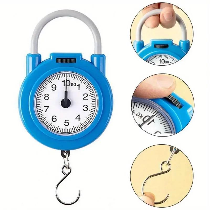 Handheld Hanging Scale High Precision Portable Hanging Digital Scale for Travel Fishing Outdoor Work 10kg Capacity Mechanical