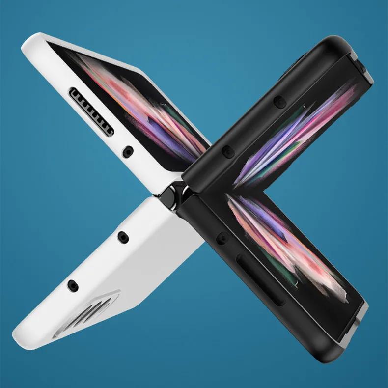 Plain PC Protection Cover Case for Samsung Galaxy Z Fold7 Fold4 fold6 Fold 7 6 4 5 5G fold5 Fold3 fold2 Fold 3 2 Phone Bag Coque
