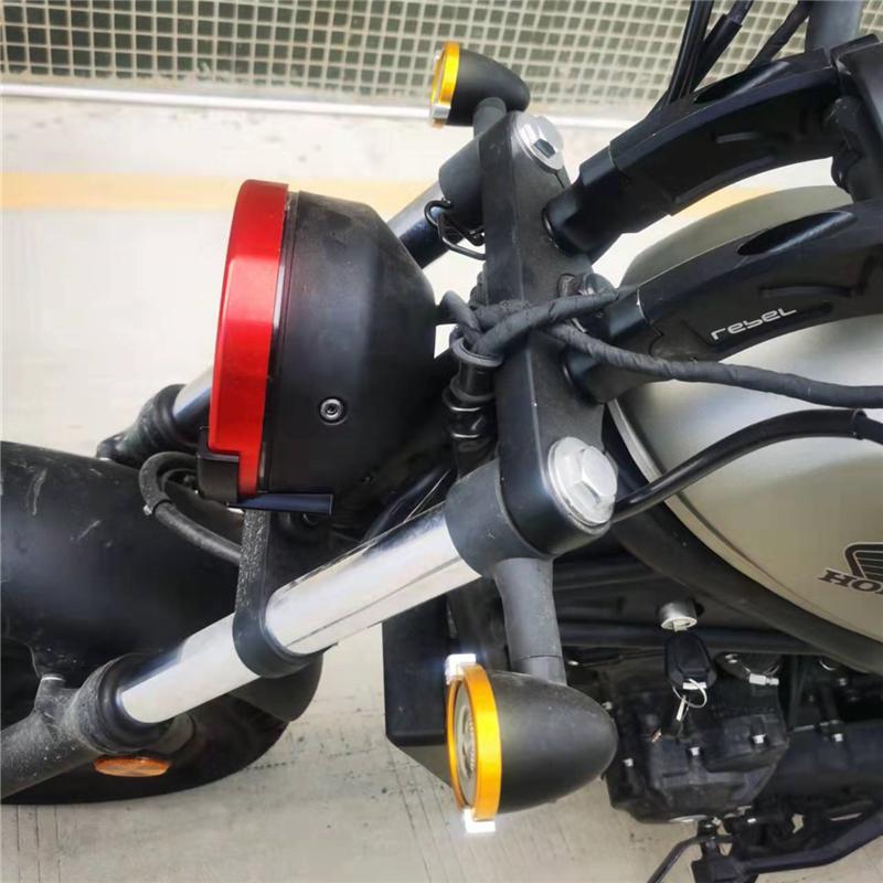 NEW Motorcycle Indicator Protection Front RearTurn Signal Guards For Honda REBEL500 REBEL300 CM 500 300 CMX500 300