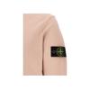 STONE ISLAND Felpa con Cappuccio e Patch Logo SS25 Manica Lunga Unisex Felpa Rosa Fiore di Ciliegio K1S1561000-45S0051-V0082