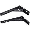 4/8/10/12 Inch Wall Mounted Triangle Folding Angle Bracket Work Bench Table Shelf Bracket Furniture Heavy Support Hardware