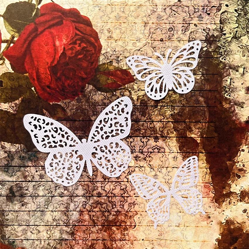 

10 Pcs/pack Exquisite Butterfly Lace Paper Doilies/Placemats For Wedding Party Decoration Supplies Scrapbooking Paper Craft светло-серый