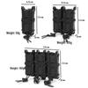 Tactical Tiger 9mm Quick Draw Magazine Pouch with MOLLE Belt Attachment