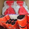 Multi-Color PVC String Flags: Orange, Red, Yellow, Blue, Green, Pink, Purple - Mesh Fabric Safety Warning Flags