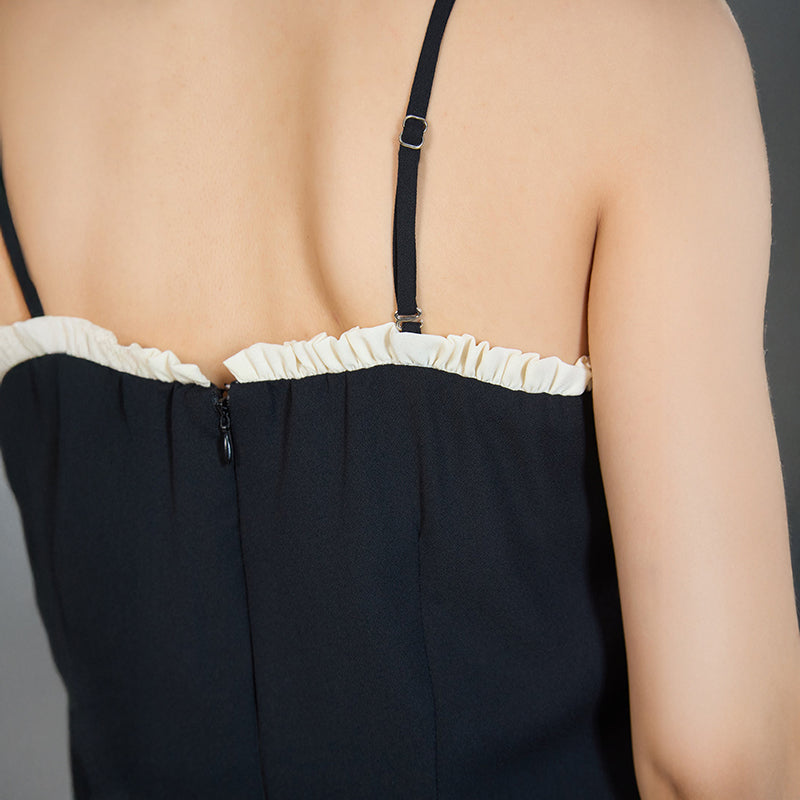 Virgio Women Mini Length Sleeveless Bodycon Fit Sweetheart Dress