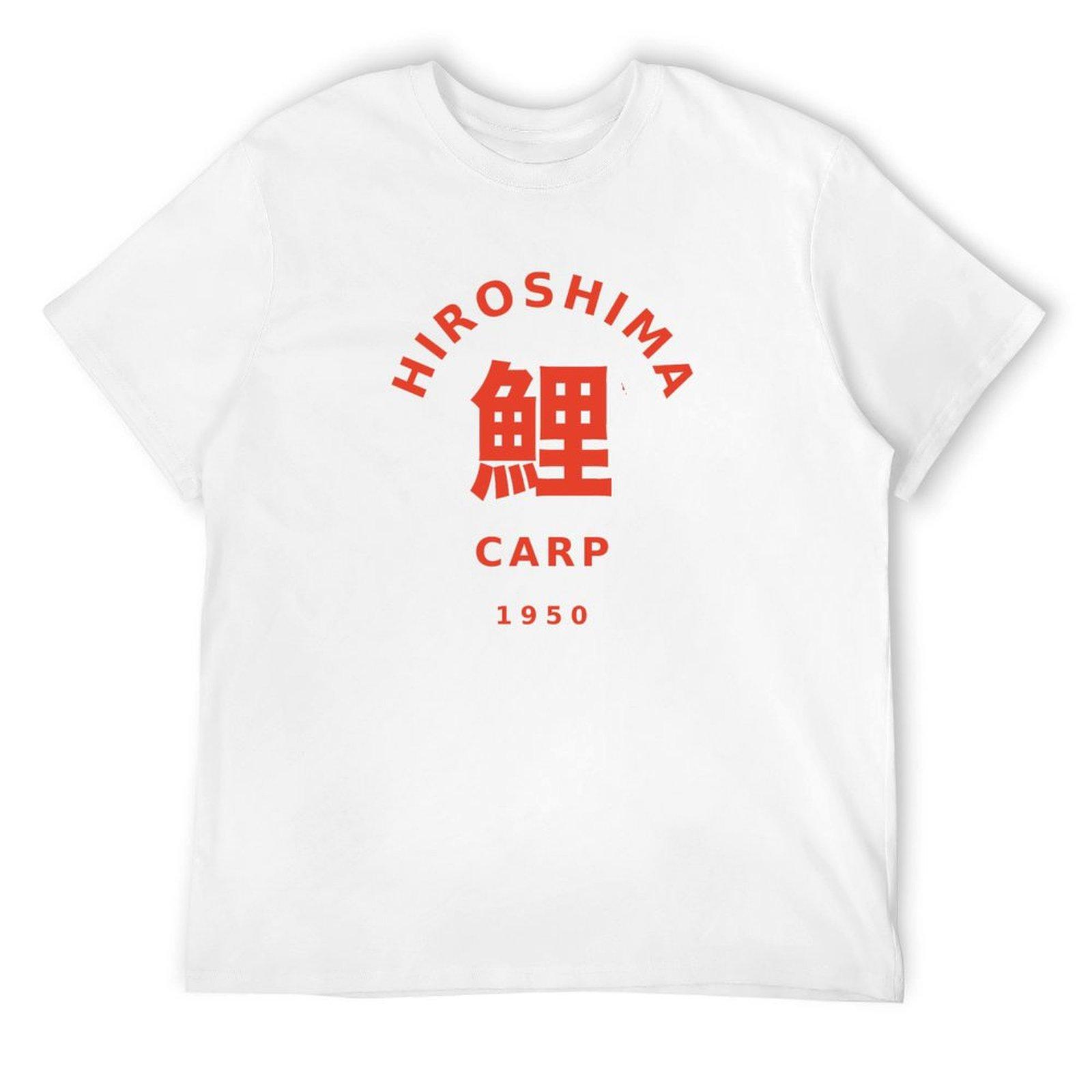 Hiroshima Carp Japanese baseball T-Shirt summer shirt cute clothes graphic t shirts cute tops mens t shirts pack S