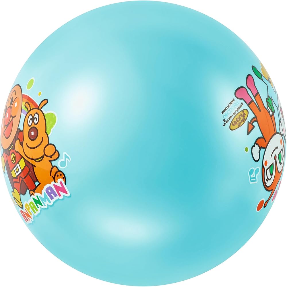 Anpanman Colorful Ball 8 Size Blue 20.5cm Kids Toy