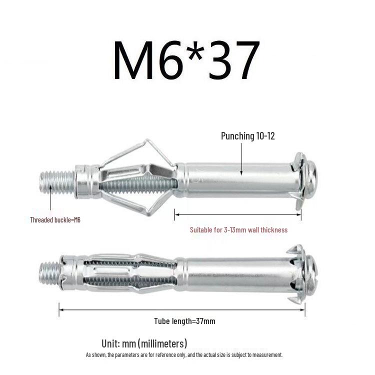 Hollow Wall Gecko Screw Drywall Anchor Expansion Bolt