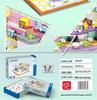 Zhegao Mini House Street View Kitchen Blocks: Creative Educational Toys Compatible with Lego for Girls.