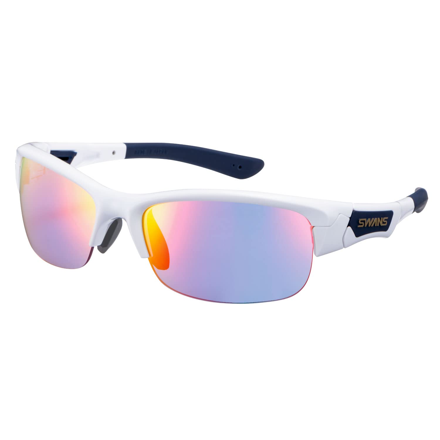

Made in Japan Sports Sunglasses SPRINGBOK PAW Mirror Lens Red Shadow Mirror x ULTRA Neptune Purple Running [SWANS] SPB-3516 (Multi-Coated Back) Golf,